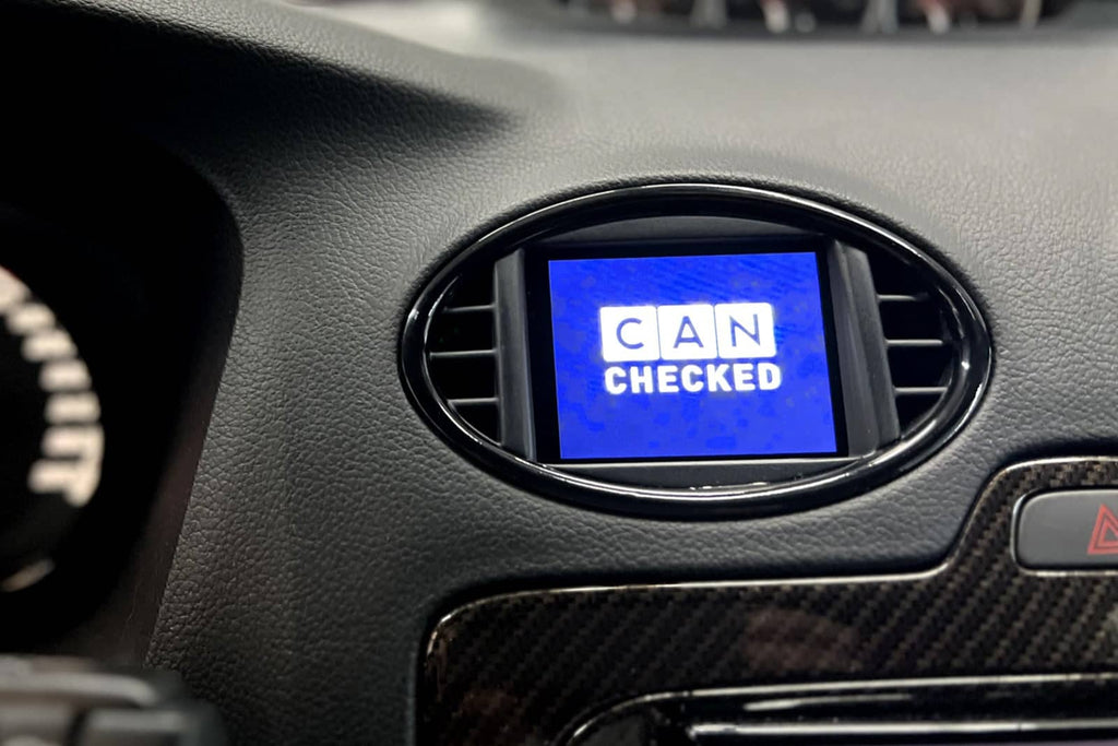 Kies-Motorsports IND Distribution CANchecked Ford MK2 Focus MFD28 Multi Function Display | 2.8" Gen2 (LHD/RHD)