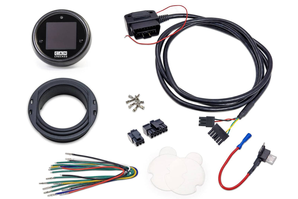 Kies-Motorsports IND Distribution CANchecked Ford MK5 / MK6 / MK7 Fiesta MFD15 Multi Function Display | 1.5" Gen2 (LHD)