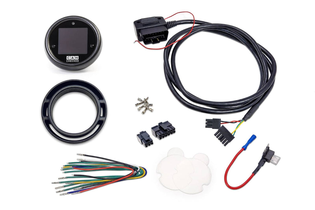 Kies-Motorsports IND Distribution CANchecked Ford Mustang MK6 MFD15 Multi Function Display | 1.5" Gen2 (LHD/RHD)