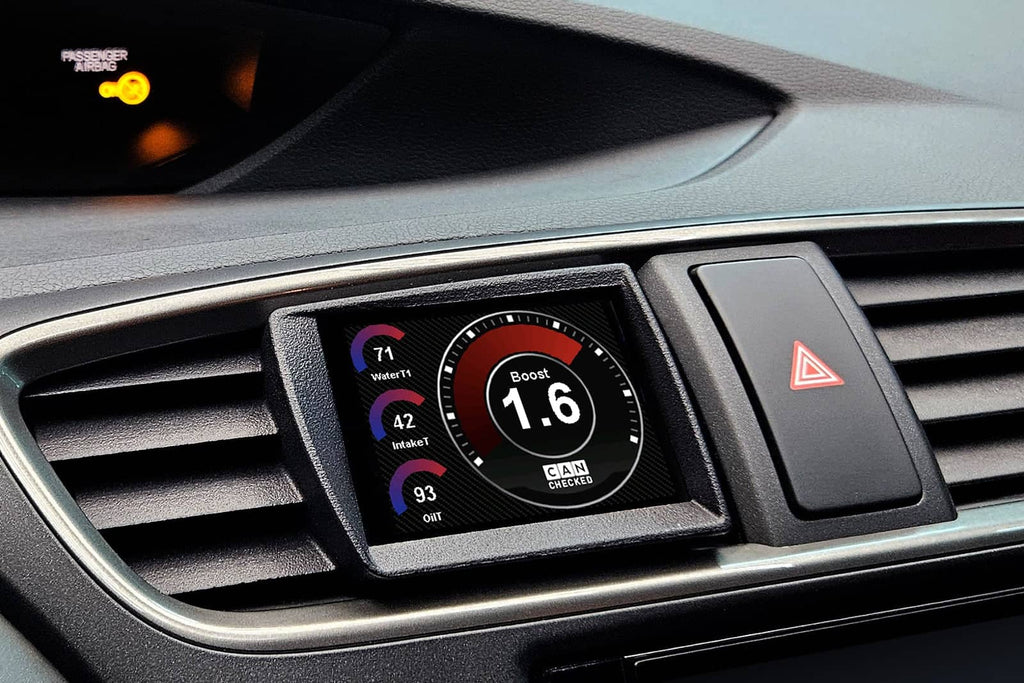 Kies-Motorsports IND Distribution CANchecked Honda FK2 Civic MFD32 Multi Function Display | 3.2" Gen2 (LHD)