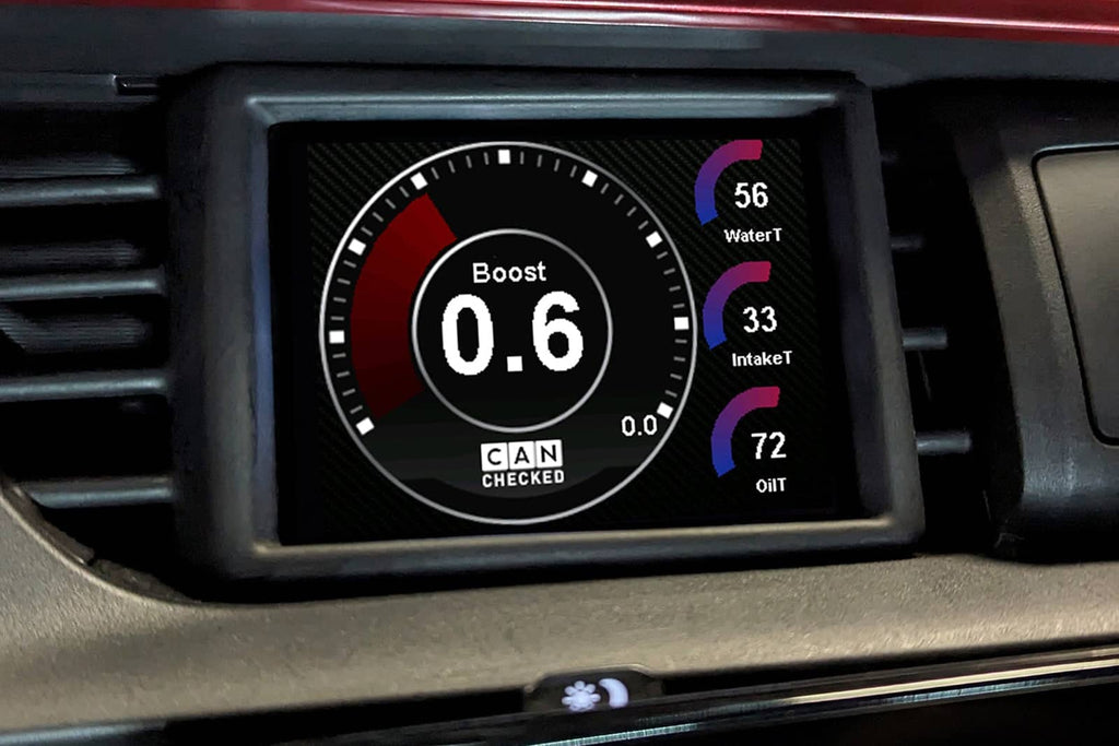 Kies-Motorsports IND Distribution CANchecked Honda FK8 Civic MFD32 Multi Function Display | 3.2" Gen2 (LHD)