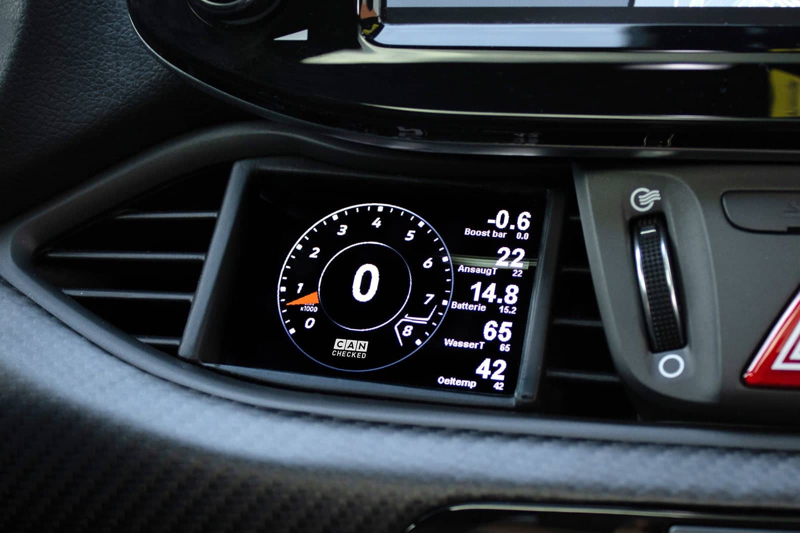 Kies-Motorsports IND Distribution CANchecked Hyundai PD i30N Pre-Facelift MFD28 Multi Function Display | 2.8" Gen2 (LHD)