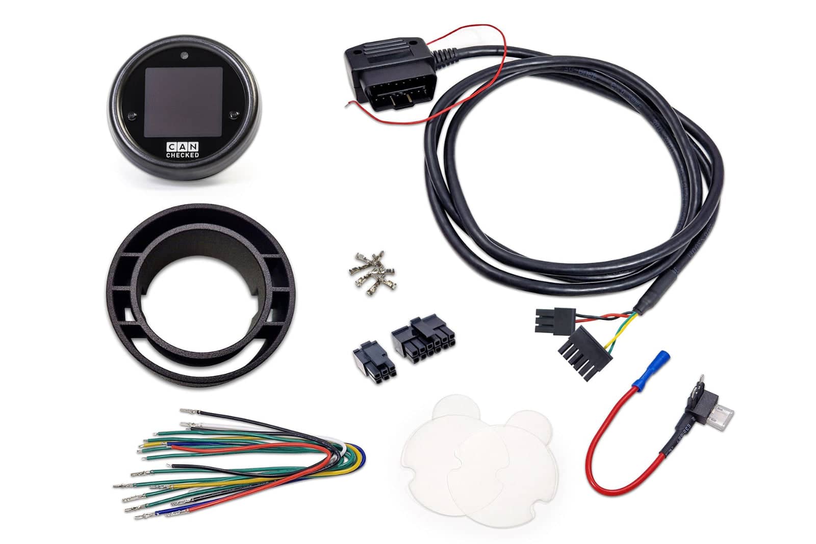 Kies-Motorsports IND Distribution CANchecked Jeep Wrangler JK MFD15 Multi Function Display | 1.5" Gen2 (LHD/RHD)