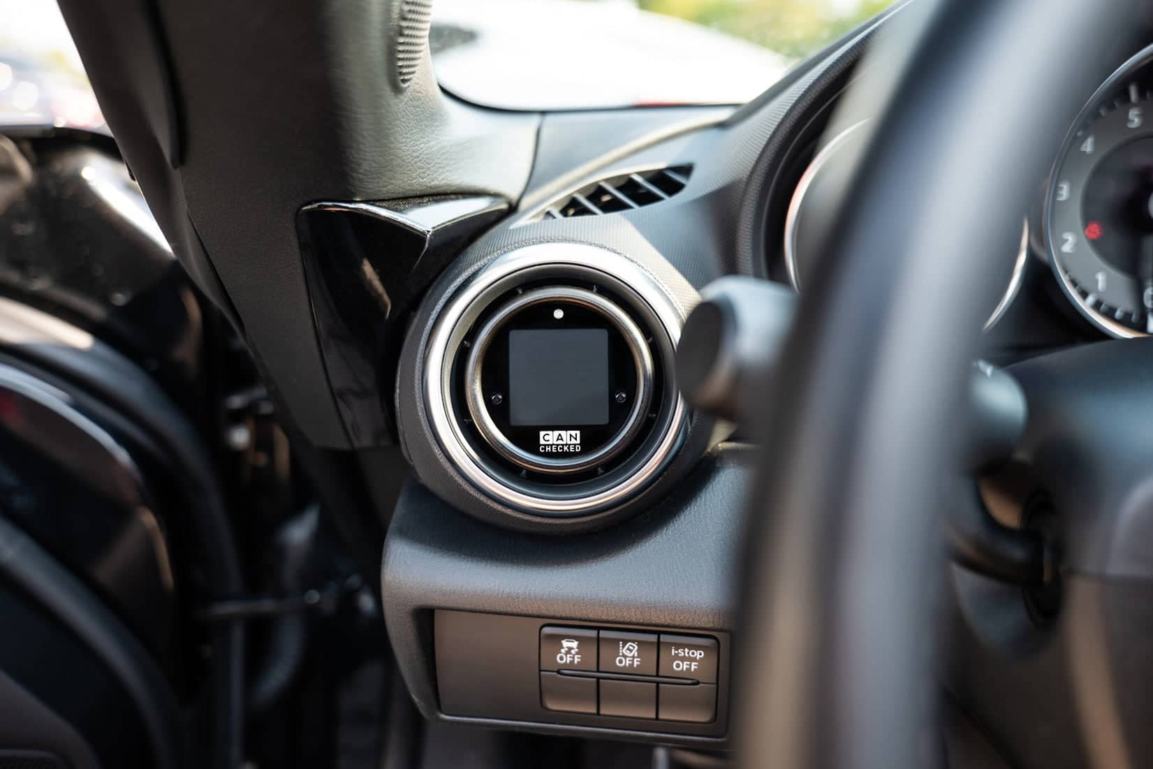 Kies-Motorsports IND Distribution CANchecked Mazda ND Miata MX5 MFD15 Multi Function Display | 1.5" Gen2 (LHD)