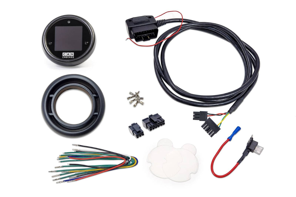 Kies-Motorsports IND Distribution CANchecked Mazdaspeed 3 MPS MFD15 Multi Function Display | 1.5" Gen2 (LHD)