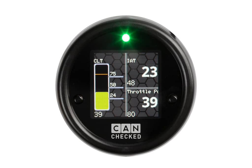 Kies-Motorsports IND Distribution CANchecked MFD15 Multi Function Universal Display | 1.5" Gen2