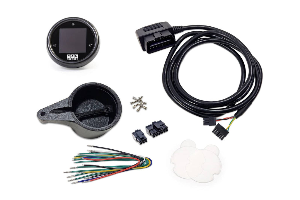 Kies-Motorsports IND Distribution CANchecked R5X MINI Cooper MFD15 Multi Function Display | 1.5" Gen2 Dash Install