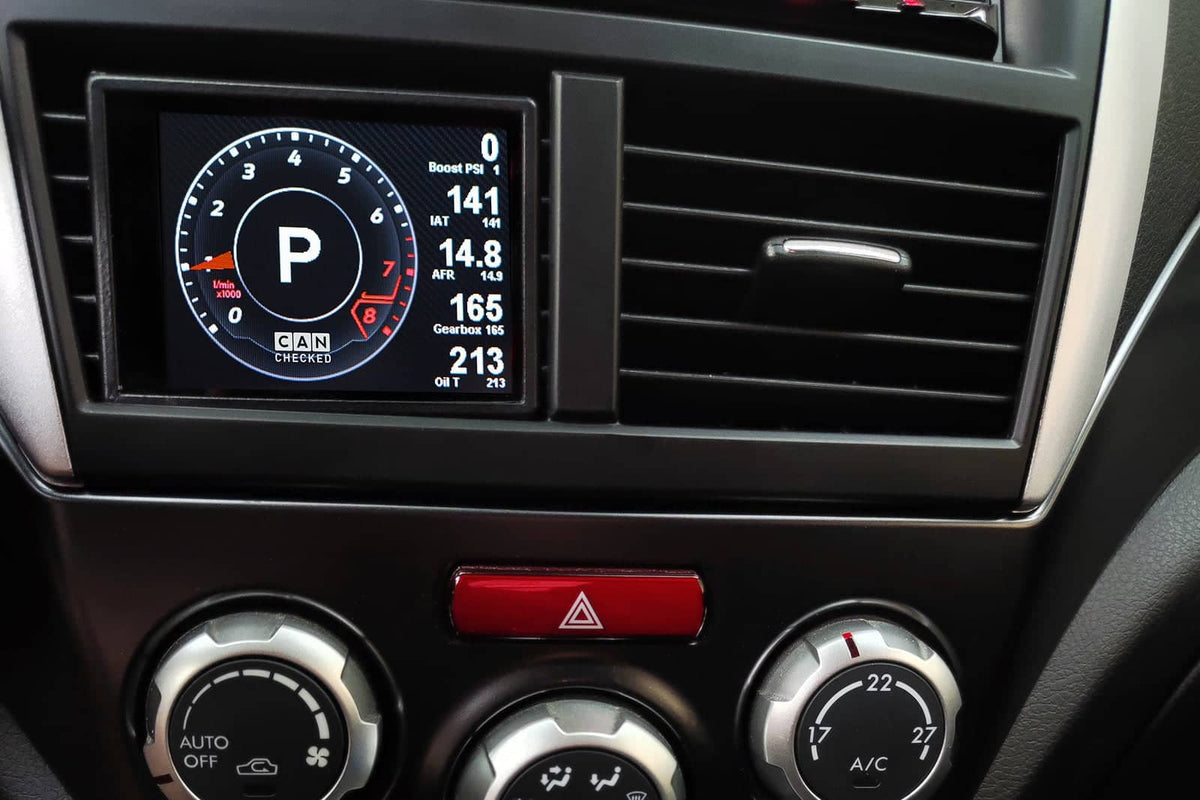 Kies-Motorsports IND Distribution CANchecked Subaru GR Impreza WRX (MK3) MFD32 Multi Function Display | 3.2" Gen2 (LHD)