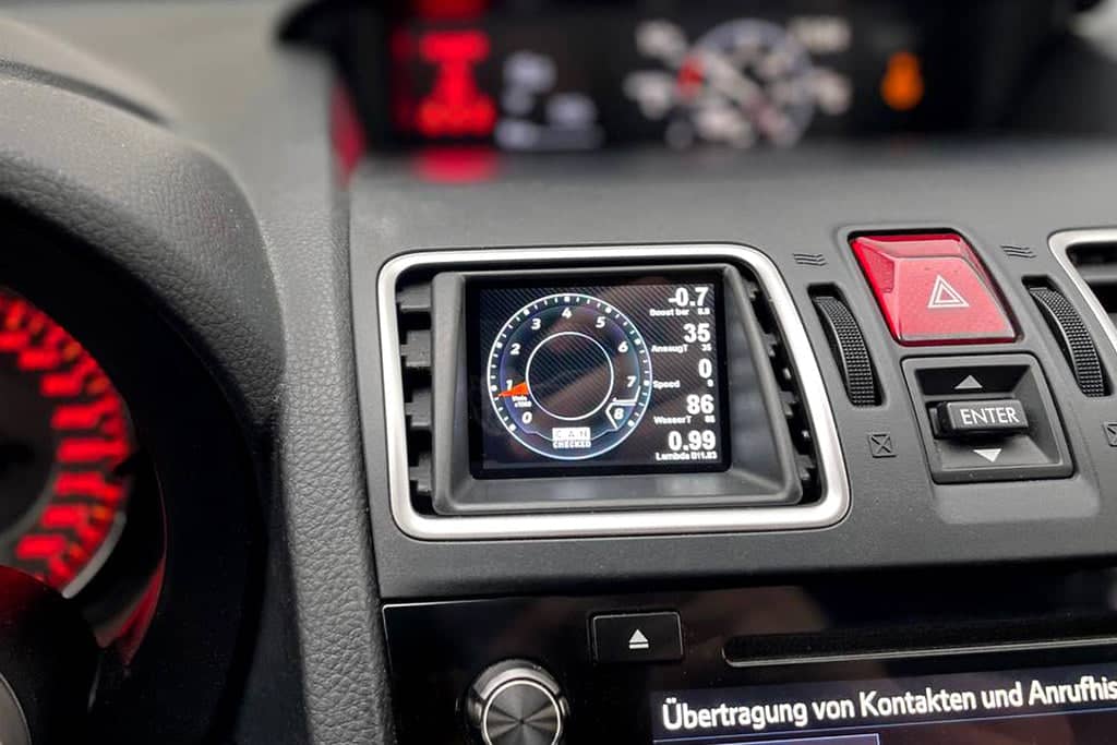 Kies-Motorsports IND Distribution CANchecked Subaru VA WRX / STI (MK4) MFD28 Multi Function Display | 2.8" Gen2 (LHD)