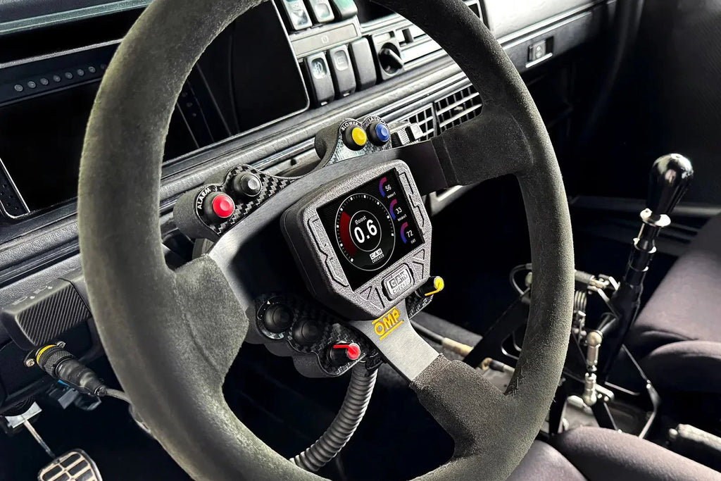 Kies-Motorsports IND Distribution CANchecked SWD32 Multi Function Display | 3.2" Gen2 - For Dished Steering Wheels