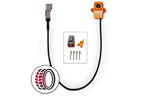 Kies-Motorsports IND Distribution CANchecked TMC01 Tire Temperature Single Replacement Monitor - Wired