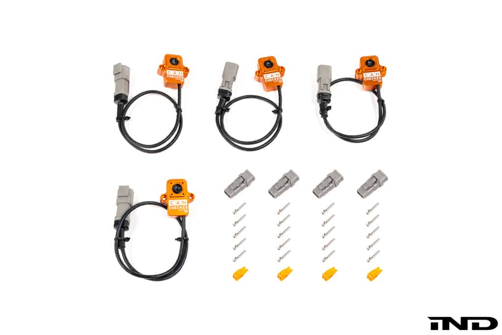 Kies-Motorsports IND Distribution CANchecked TMC04 Tire Temperature Monitoring Set - Wired