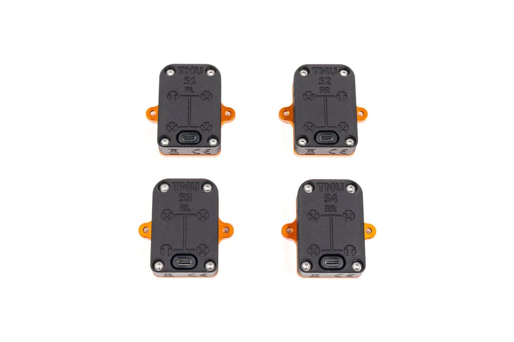 Kies-Motorsports IND Distribution CANchecked TMU04 Tire Temperature Monitoring Set - Wireless and Charging Box