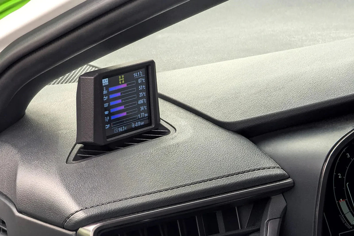 Kies-Motorsports IND Distribution CANchecked Toyota E210 Corolla MFD28 Multi Function Display | 2.8" Gen2 (LHD)