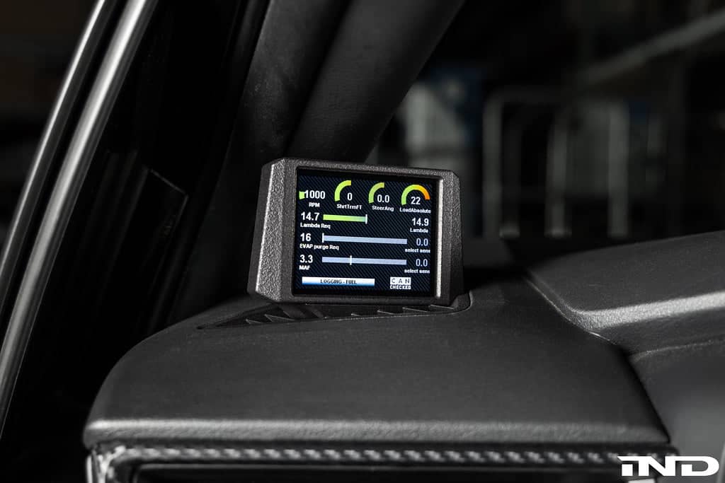 Kies-Motorsports IND Distribution CANchecked Toyota E210 Corolla MFD28 Multi Function Display | 2.8" Gen2 (LHD)