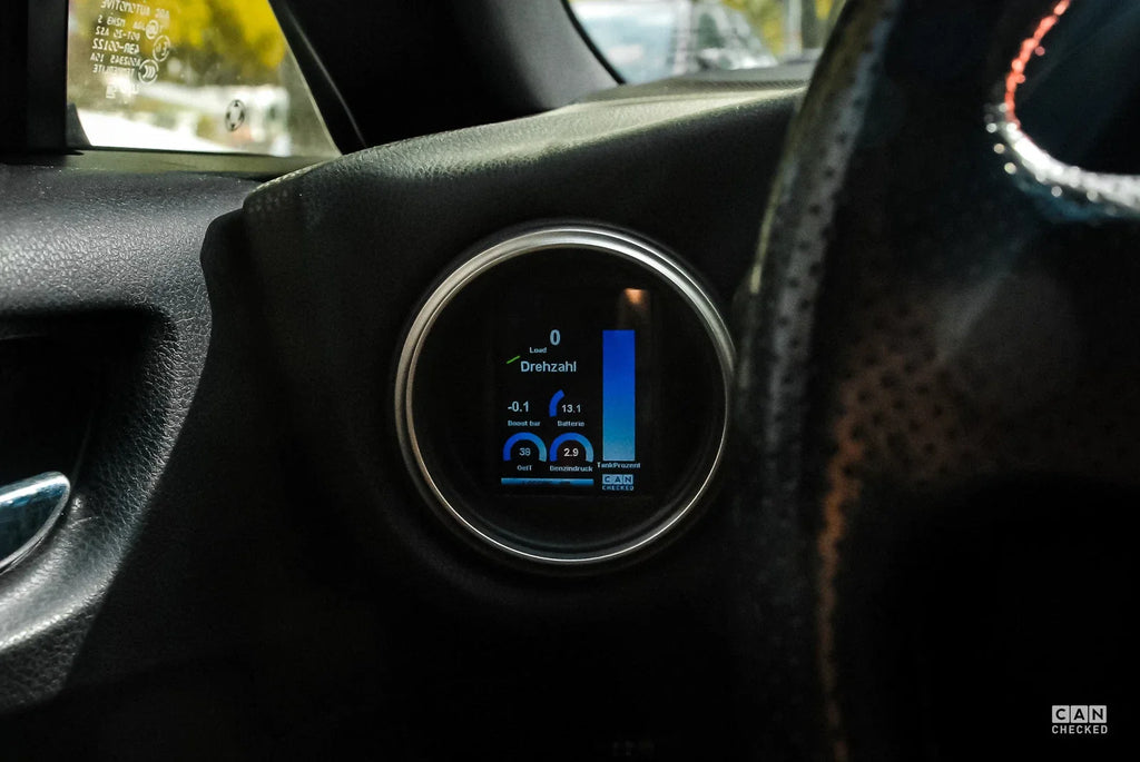 Kies-Motorsports IND Distribution CANchecked Toyota ZN6 GT86 MFD28 Multi Function Display | 2.8" Gen2 (LHD)