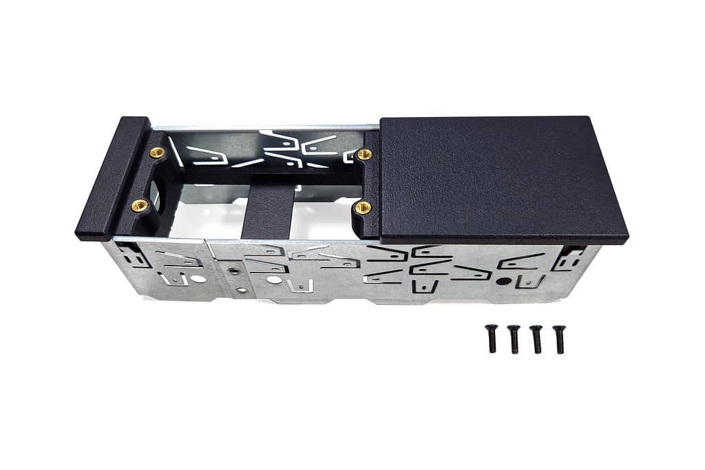 Kies-Motorsports IND Distribution CANchecked Universal Single DIN Radio Frame Mount for MFD28 Display