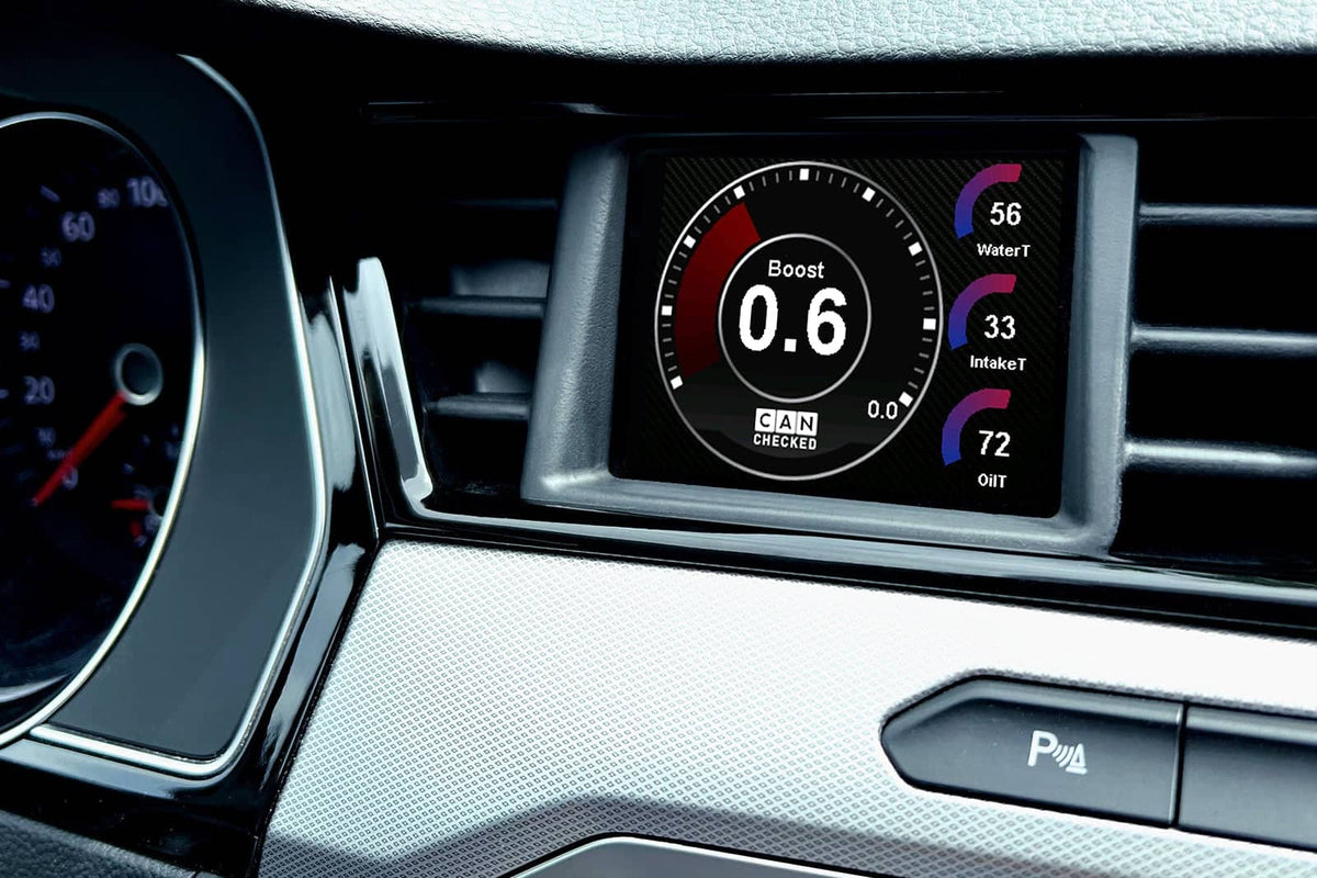 Kies-Motorsports IND Distribution CANchecked VW B8 Passat MFD32 Multi Function Display | 3.2" Gen2 (LHD)