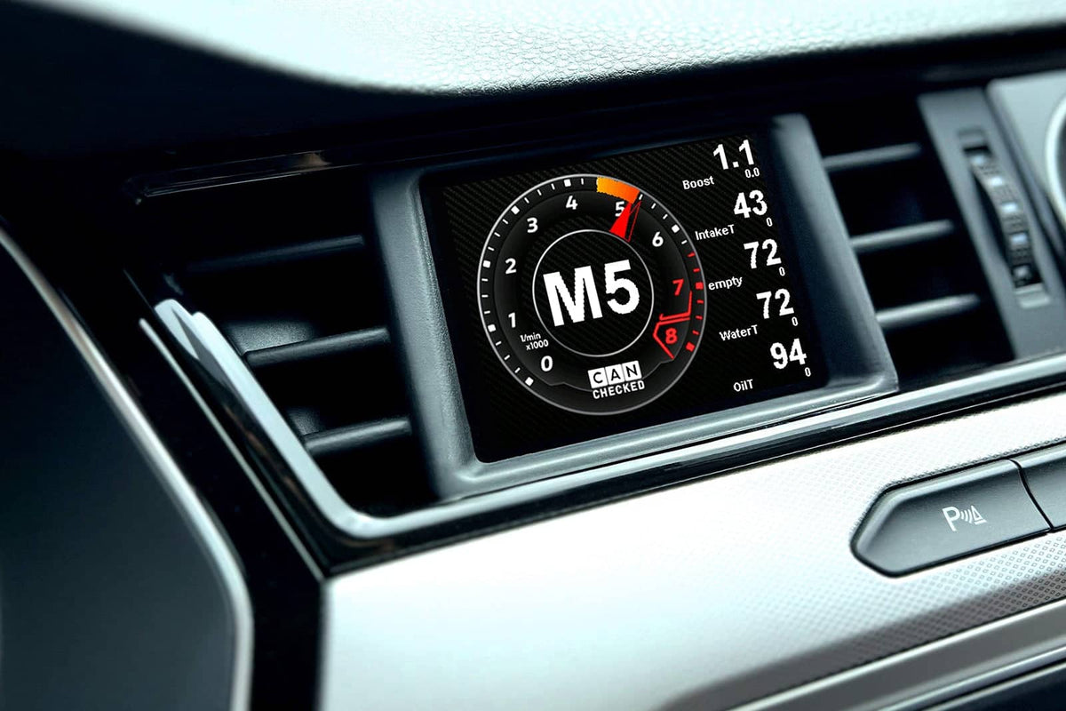 Kies-Motorsports IND Distribution CANchecked VW B8 Passat MFD32 Multi Function Display | 3.2" Gen2 (LHD)
