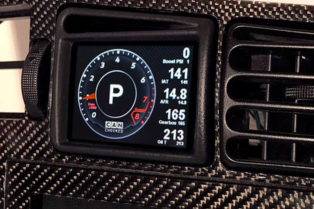 Kies-Motorsports IND Distribution CANchecked VW Corrado Facelift MFD28 Multi Function Display | 2.8" Gen2 (LHD)