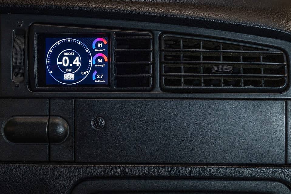 Kies-Motorsports IND Distribution CANchecked VW MK3 Golf MFD28 Multi Function Display | 2.8" Gen2 (LHD)