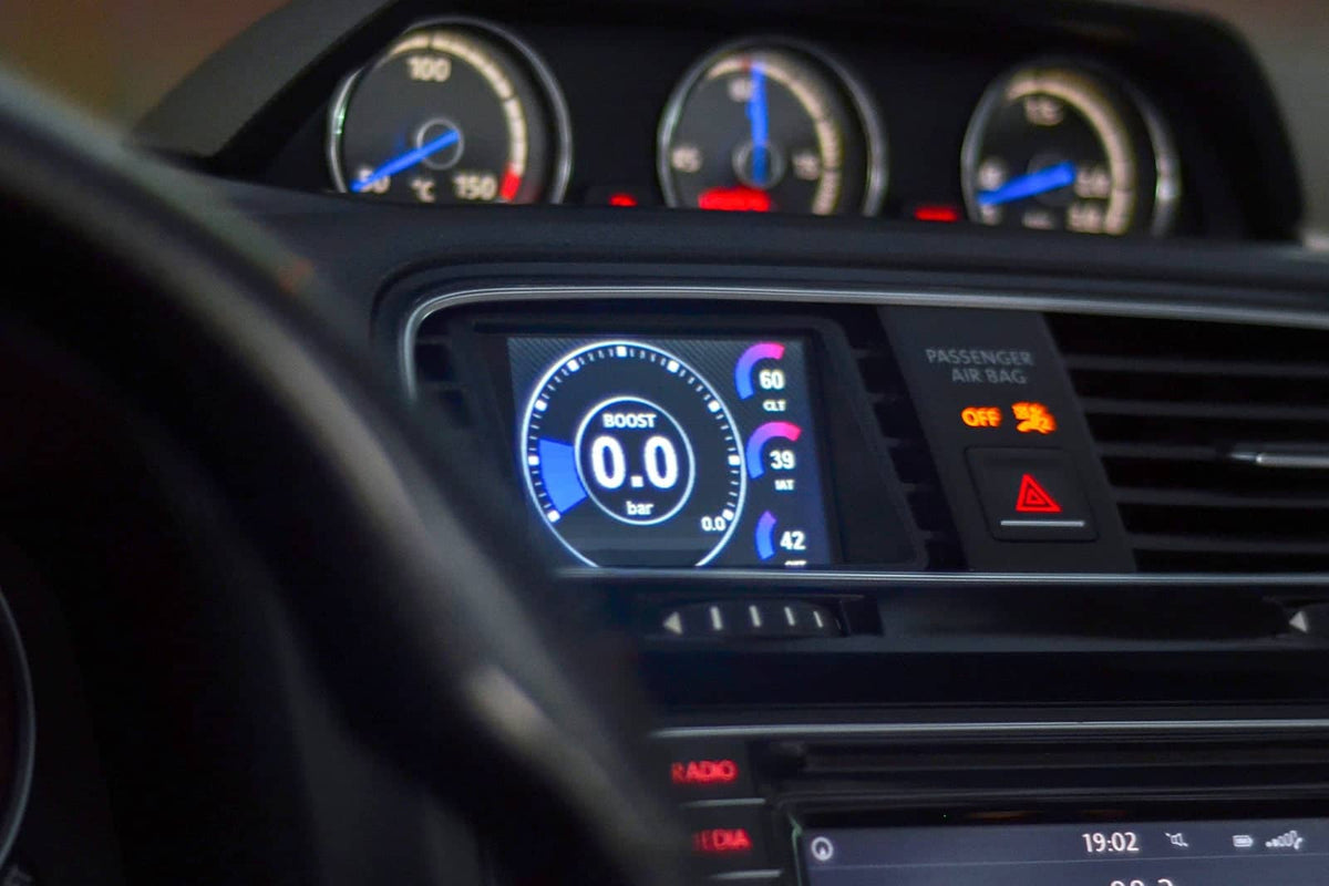 Kies-Motorsports IND Distribution CANchecked VW MK3 Scirocco Facelift MFD28 Multi Function Display | 2.8" Gen2 (LHD)