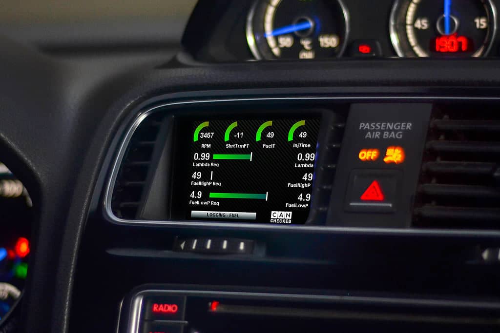 Kies-Motorsports IND Distribution CANchecked VW MK3 Scirocco Facelift MFD28 Multi Function Display | 2.8" Gen2 (LHD)