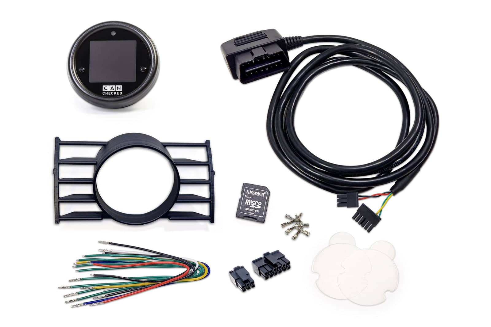 Kies-Motorsports IND Distribution CANchecked VW MK5 Golf MFD15 Multi Function Display | 1.5" Gen2 (LHD/RHD)