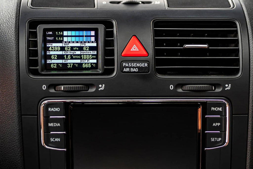 Kies-Motorsports IND Distribution CANchecked VW MK5 Golf MFD28 Multi Function Display | 2.8" Gen2 (LHD/RHD)
