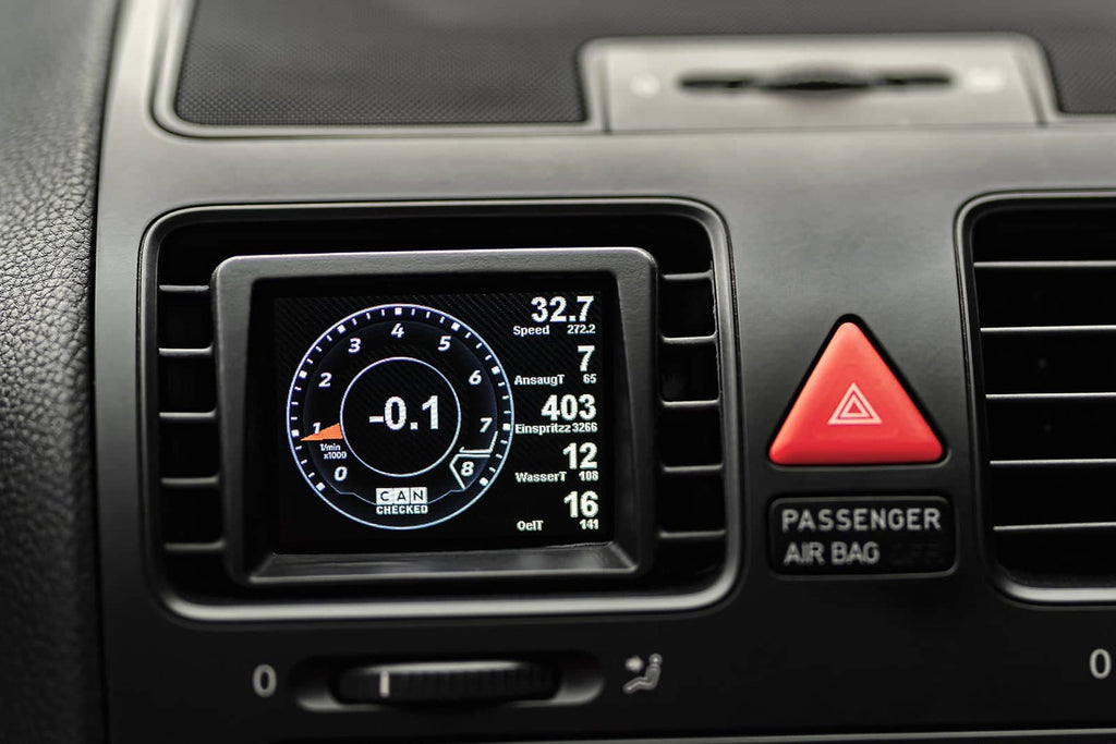 Kies-Motorsports IND Distribution CANchecked VW MK5 Golf MFD28 Multi Function Display | 2.8" Gen2 (LHD/RHD)
