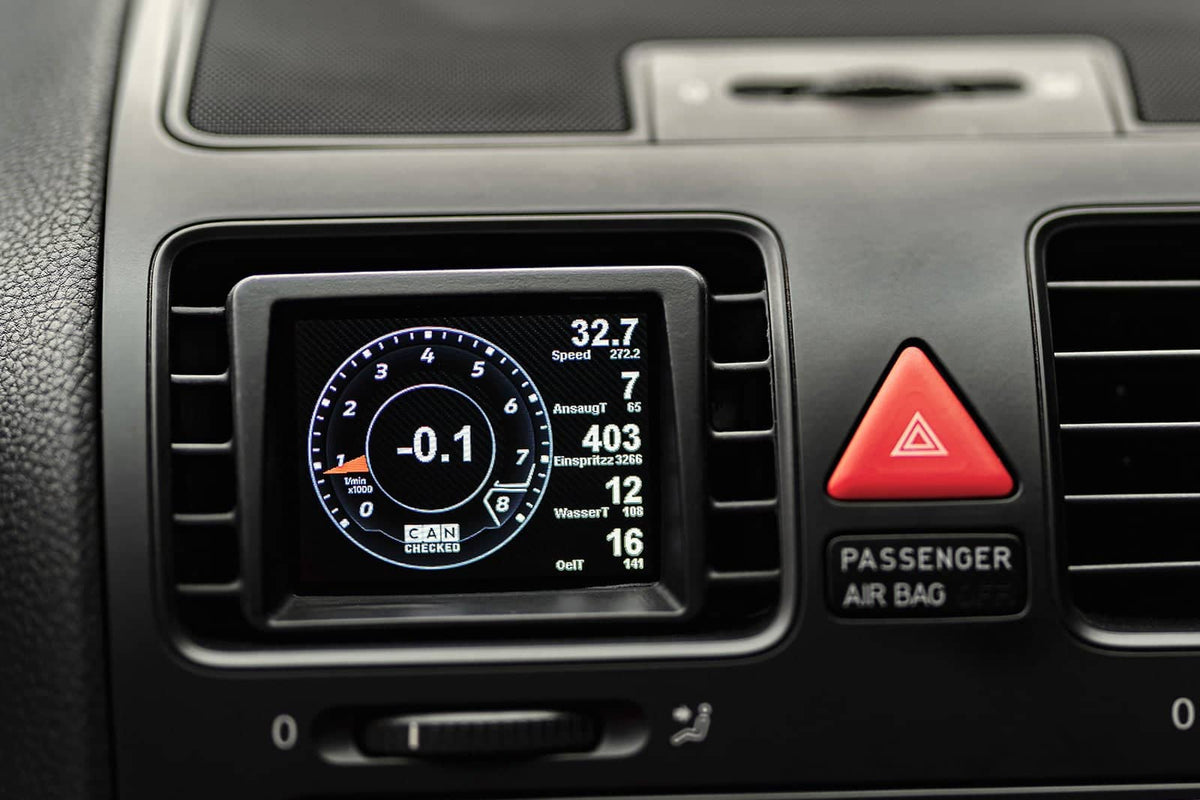 Kies-Motorsports IND Distribution CANchecked VW MK5 Golf MFD28 Multi Function Display | 2.8" Gen2 (LHD/RHD)