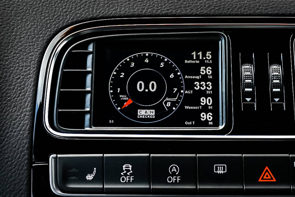 Kies-Motorsports IND Distribution CANchecked VW MK5 Polo GTI MFD32 Multi Function Display | 3.2" Gen2 (LHD)