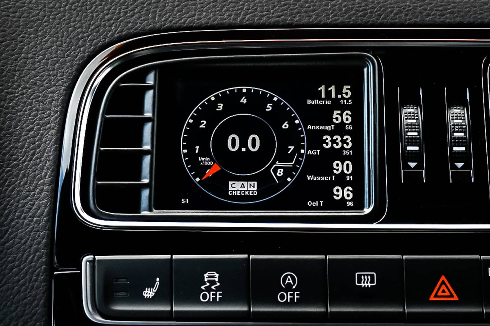 Kies-Motorsports IND Distribution CANchecked VW MK5 Polo GTI MFD32 Multi Function Display | 3.2" Gen2 (LHD)