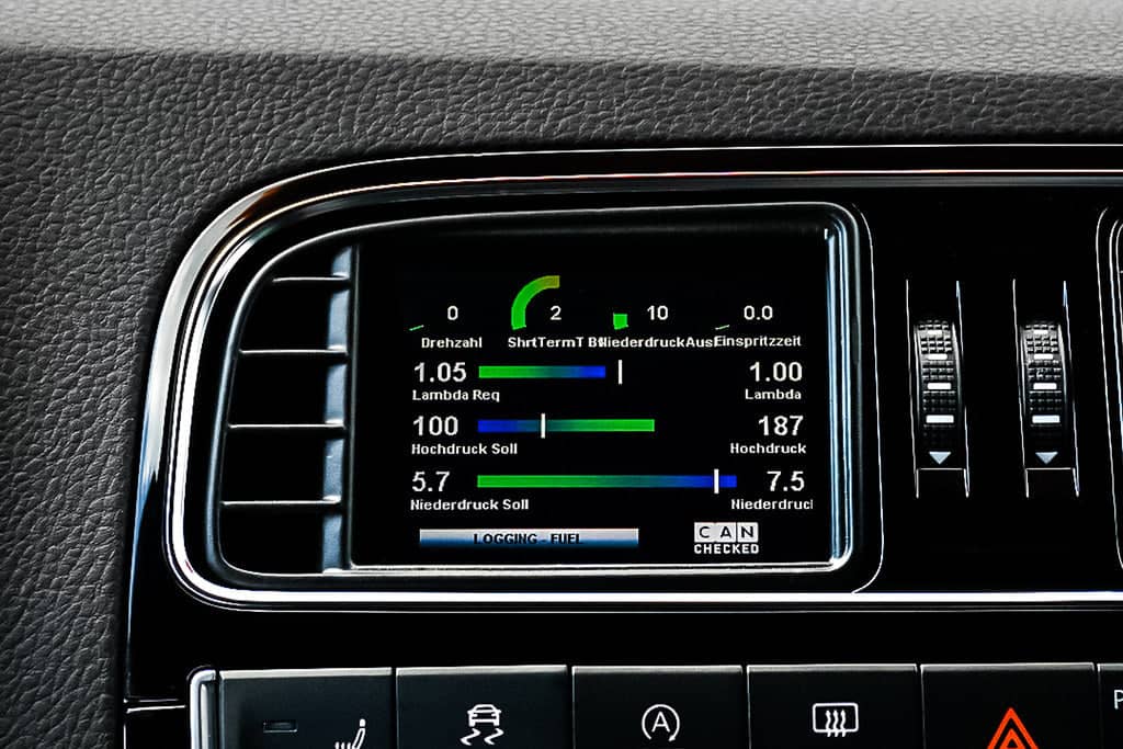 Kies-Motorsports IND Distribution CANchecked VW MK5 Polo MFD32 Multi Function Display | 3.2" Gen2 (LHD)