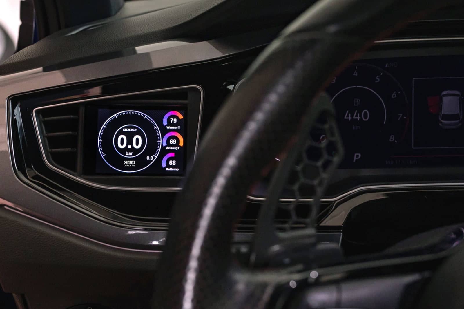 Kies-Motorsports IND Distribution CANchecked VW MK6 Polo MFD32 Multi Function Display | 3.2" Gen2 (LHD)