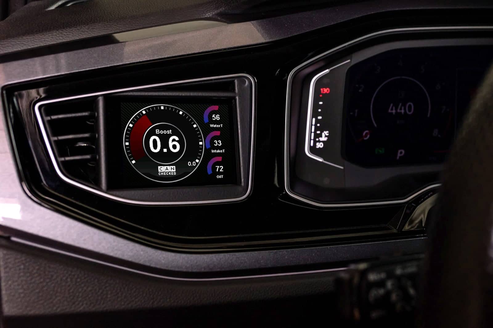 Kies-Motorsports IND Distribution CANchecked VW MK6 Polo MFD32 Multi Function Display | 3.2" Gen2 (LHD)