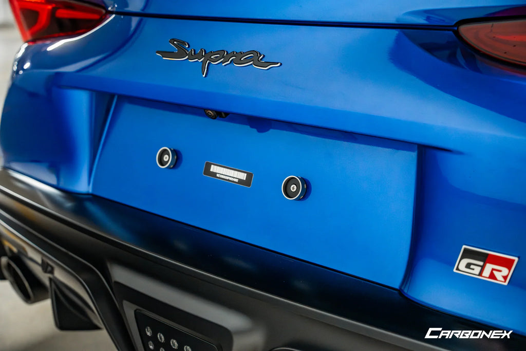 Kies-Motorsports IND Distribution Carbonex A9X GR Supra Magnetic Rear License Plate Mount