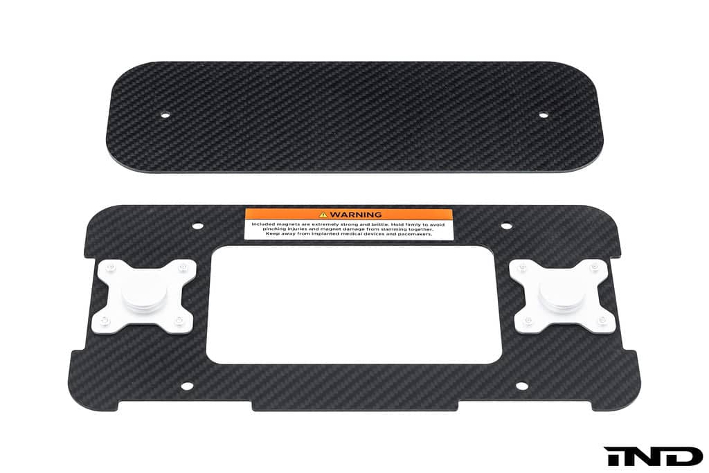 Kies-Motorsports IND Distribution Carbonex A9X GR Supra Magnetic Rear License Plate Mount