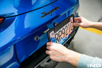 Kies-Motorsports IND Distribution Carbonex A9X GR Supra Magnetic Rear License Plate Mount