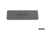 Kies-Motorsports IND Distribution Carbonex A9X GR Supra Magnetic Rear License Plate Mount - Euro Plate Add-On Plate Mount Only (No Trunk Hardware)