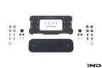 Kies-Motorsports IND Distribution Carbonex A9X GR Supra Magnetic Rear License Plate Mount Full Kit / Stainless Steel