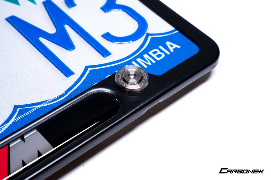 Kies-Motorsports IND Distribution Carbonex BMW Magnetic Rear License Plate Mount