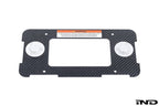 Kies-Motorsports IND Distribution Carbonex BMW Magnetic Rear License Plate Mount Add-On Plate Mount Only (No Trunk Hardware) / Stainless Steel