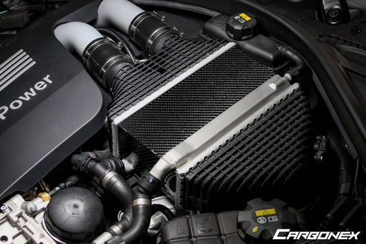 Kies-Motorsports IND Distribution Carbonex F8X (S55) Carbon Charge Cooler Cover
