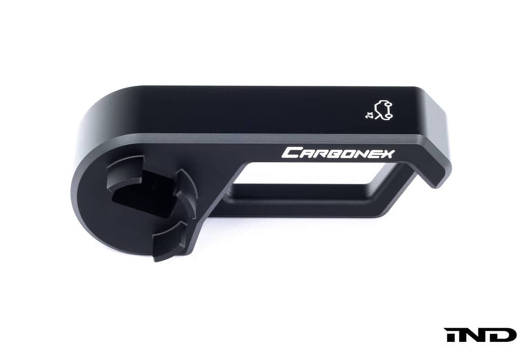 Kies-Motorsports IND Distribution Carbonex F9X X5M / X6M / G07 / G09 Aluminum Hood Latch Handle - LHD