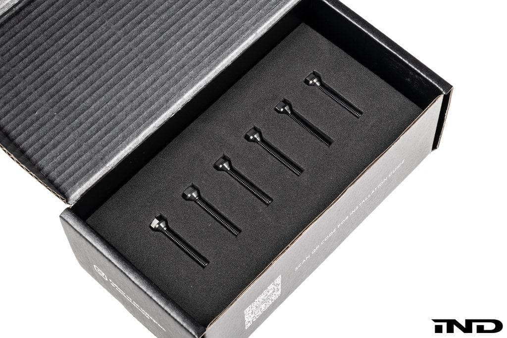 Kies-Motorsports IND Distribution Carbonex Titanium Steering Wheel Bolt Set for JQ Werks / MadTrace Racing Steering Wheel