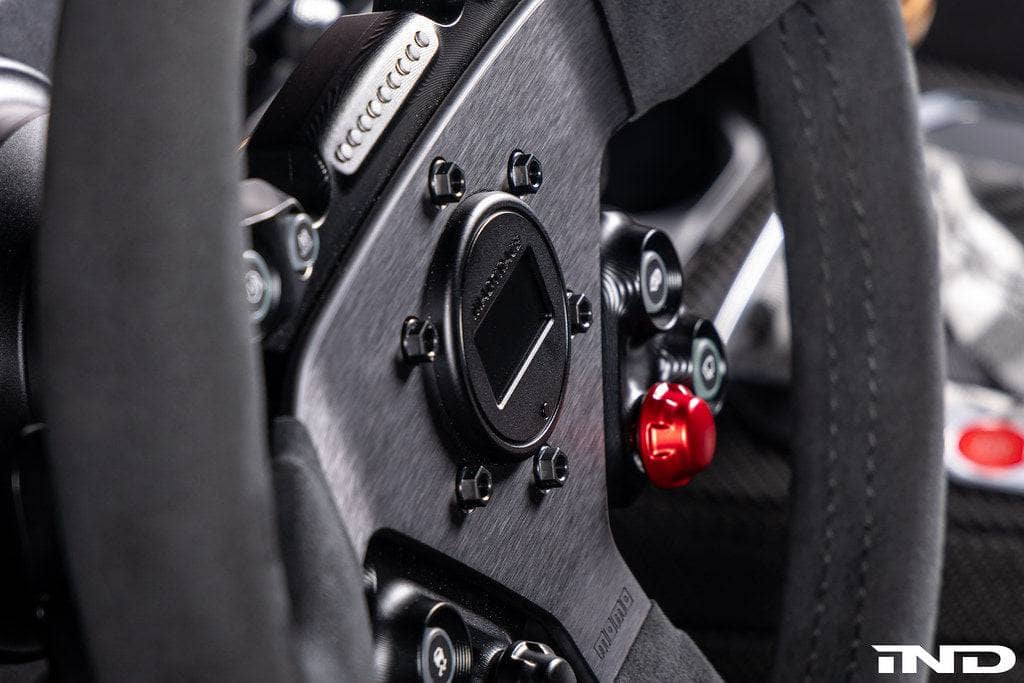 Kies-Motorsports IND Distribution Carbonex Titanium Steering Wheel Bolt Set for JQ Werks / MadTrace Racing Steering Wheel