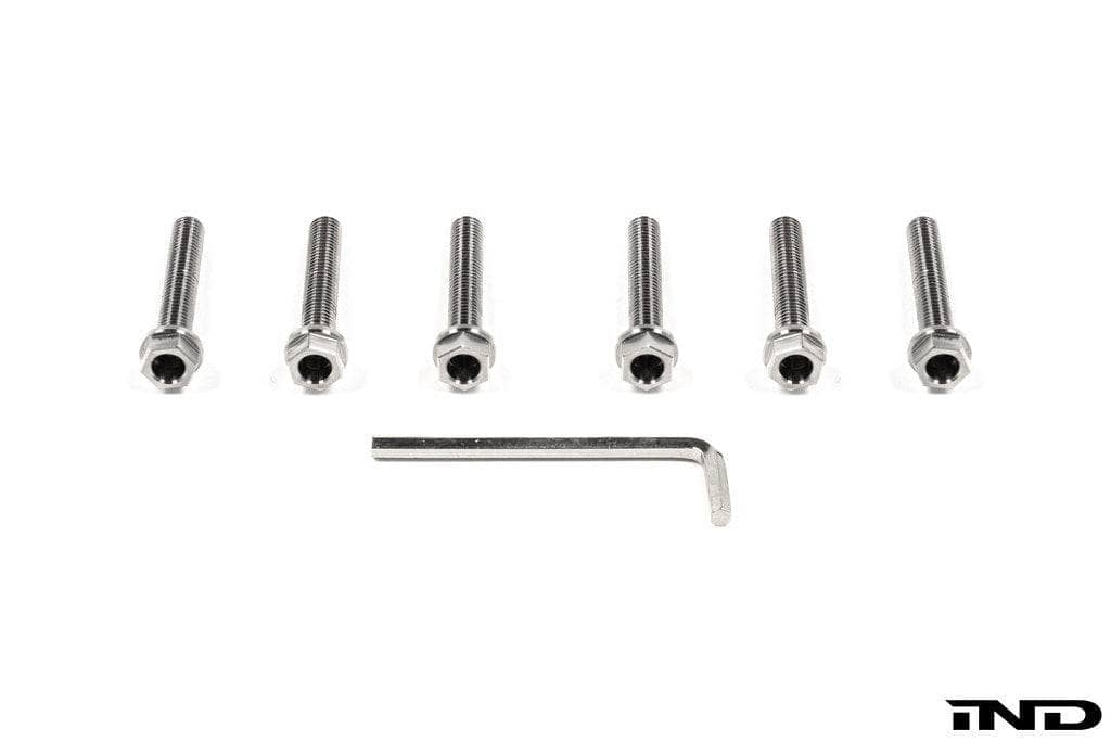 Kies-Motorsports IND Distribution Carbonex Titanium Steering Wheel Bolt Set for JQ Werks / MadTrace Racing Steering Wheel