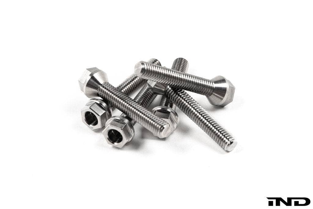 Kies-Motorsports IND Distribution Carbonex Titanium Steering Wheel Bolt Set for JQ Werks / MadTrace Racing Steering Wheel