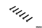Kies-Motorsports IND Distribution Carbonex Titanium Steering Wheel Bolt Set for JQ Werks / MadTrace Racing Steering Wheel Titanium - Black